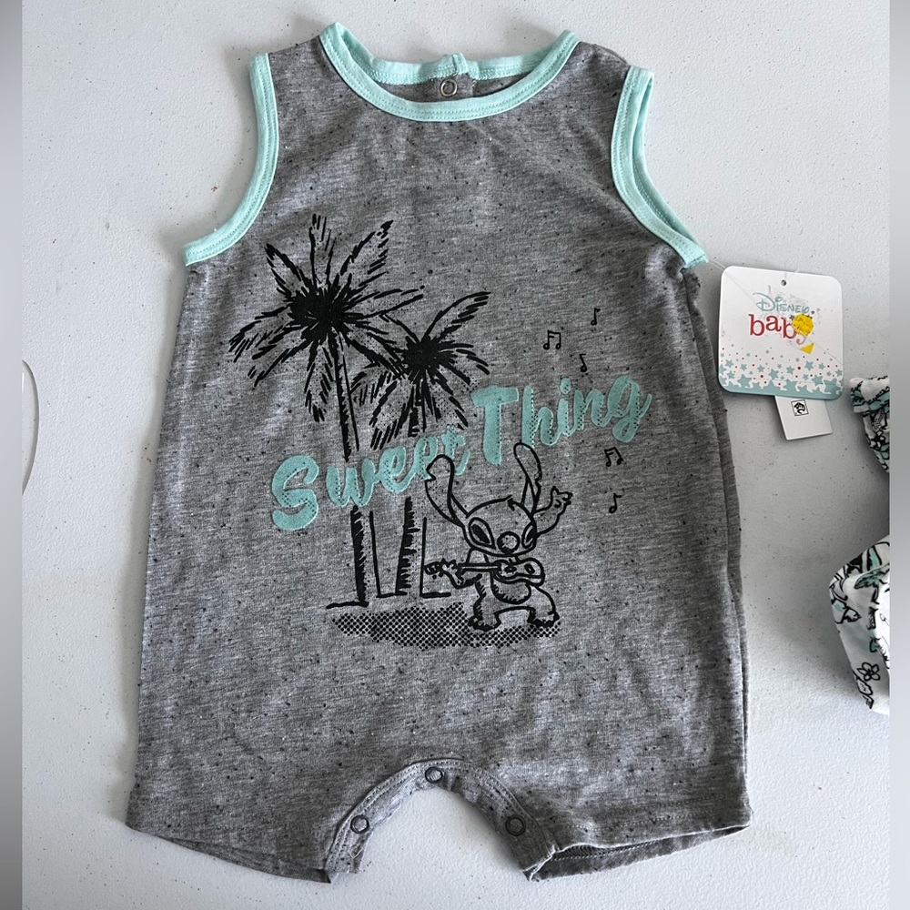 Disney Lilo & Stitch Baby Rompers - Picture 2 of 2